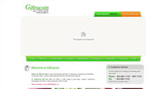 Desktop Screenshot of giftracoin.com.my
